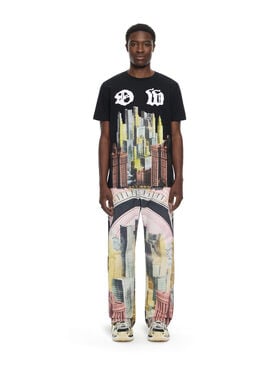 OFF WHITE Palace OW Slim T-shirt BLACK 44MAA027Z26J002