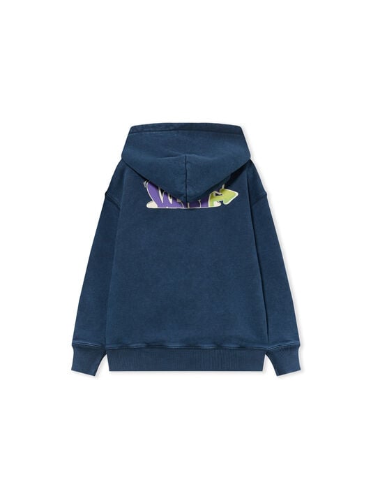 Graffiti Pullover Hoodie OFF WHITE Graffiti Pullover Hoodie BLUE NIGHTS 44BBB001F26F008
