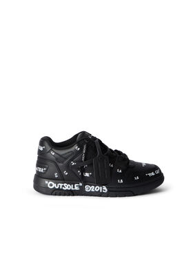 OFF WHITE Out Of Office Sneakers BLACK - WHITE OMIA189F25LEA007