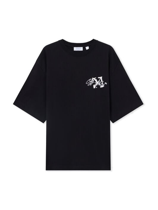 Stroke 2 Arrow Skate T-Shirt OFF WHITE Stroke 2 Arrow Skate T-Shirt BLACK 44MAA120F26J00J