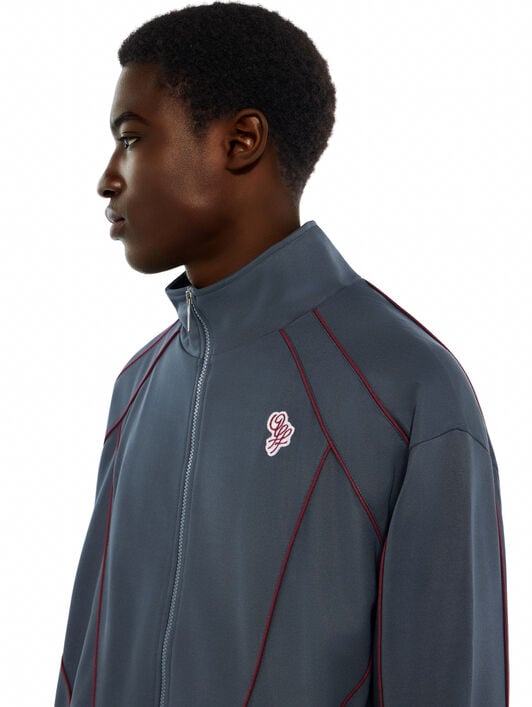 Staff Script Relaxed Track Jacket OFF WHITE Staff Script Relaxed Track Jacket DARK SLATE 44MBD05QF26J001
