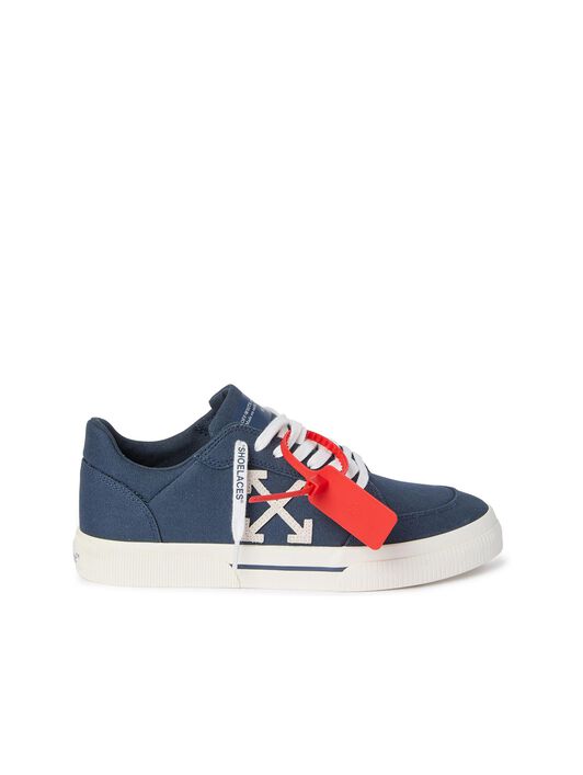 OFF WHITE Vulcanized Low Sneakers VINTAGE BLUE - OFF WHITE OWIA288S26FAB001