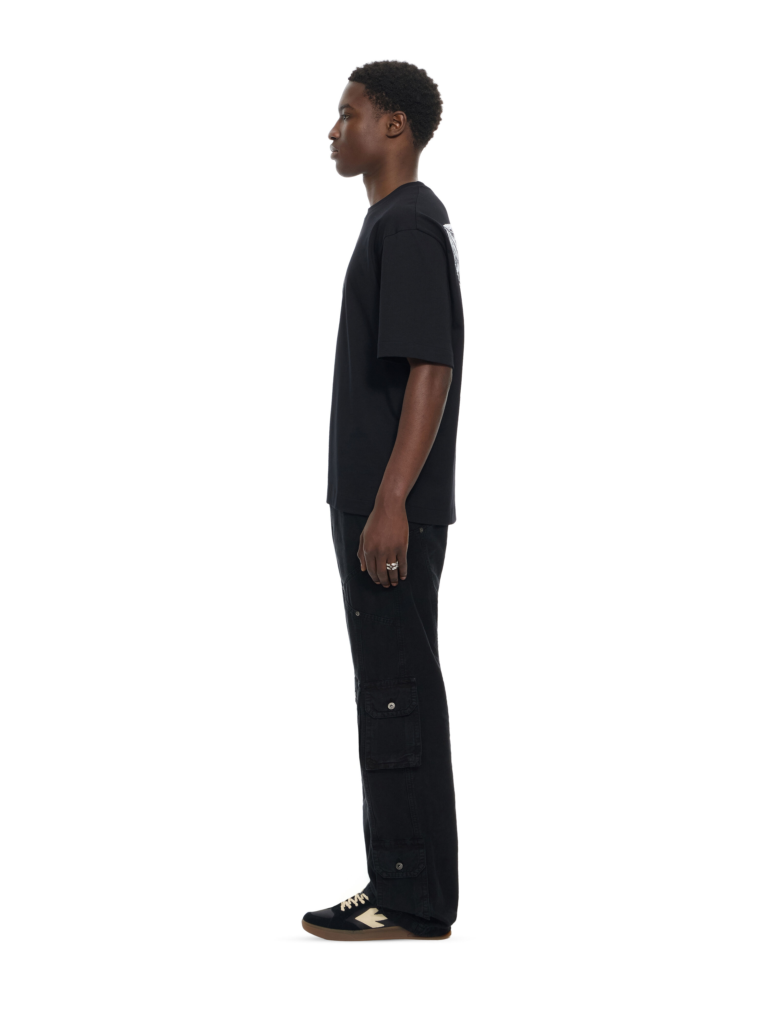 OFF WHITE Owr Gd Cot Multipkt Relax Pant BLACK 44XCF04IS26F001