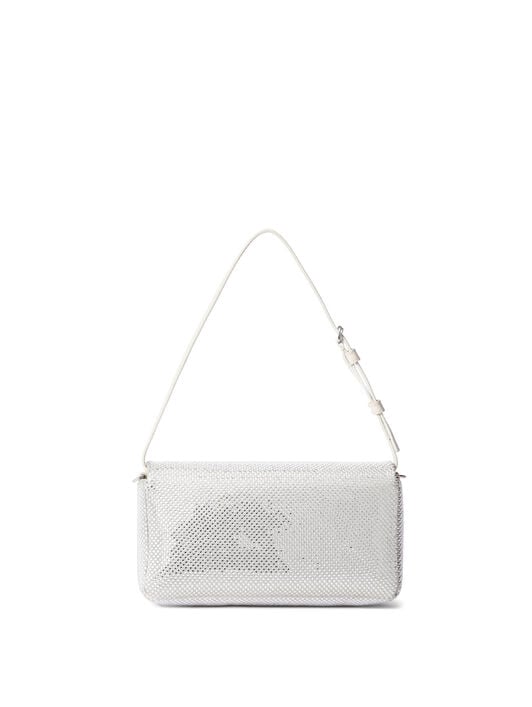 Jitney Shoulder 0.7 Strass Bag OFF WHITE Jitney Shoulder 0.7 Strass Bag FLAME OWNN18BF25FAB001
