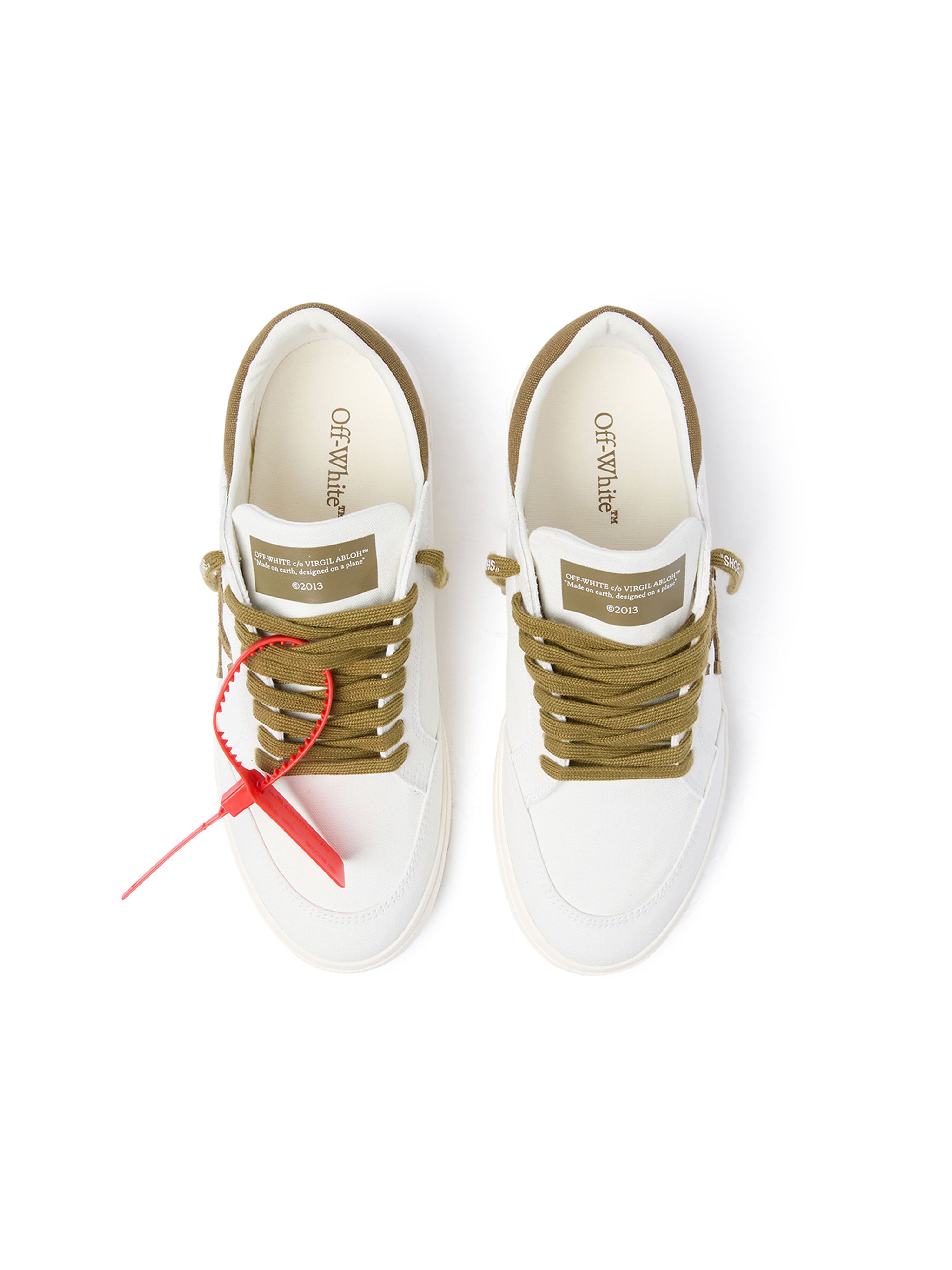 Vulcanized Low Sneakers OFF WHITE Vulcanized Low Sneakers WHITE/M.GREEN OF05775301