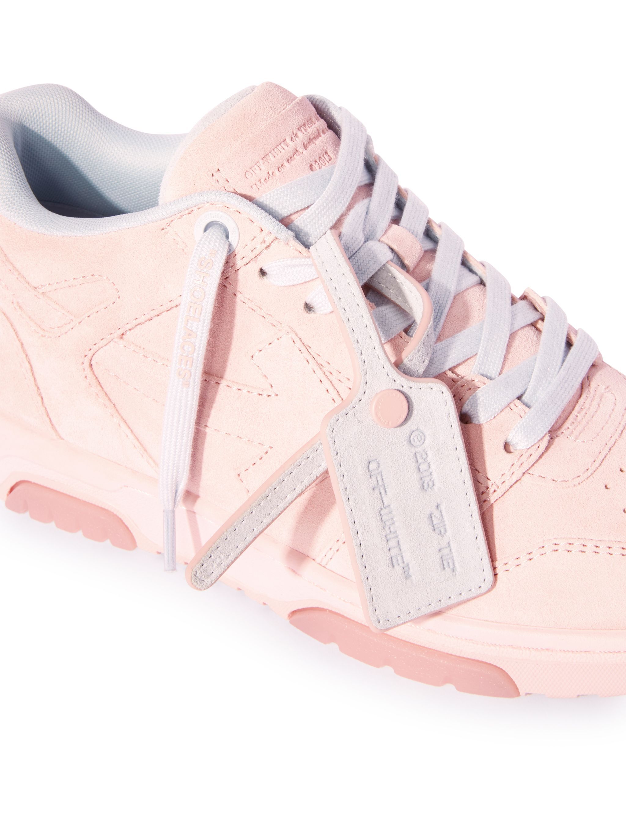 OFF WHITE Soft Pink/Ice Out Of Office Full Suede PINK OWIA259S25LEA00A