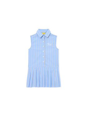 OFF WHITE Ow Embro Dress SKY BLUE 44GDB06JS26F001