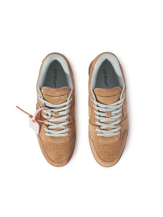 Camel Suede Out Of Office OFF WHITE Camel Suede Out Of Office BROWN OMIA189F24LEA00A