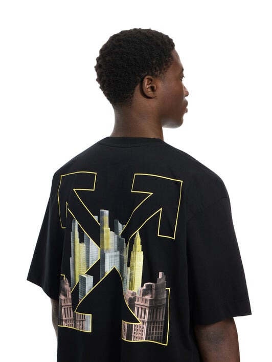 OFF WHITE Palace Arrow Skate T-shirt BLACK 44MAA120Z26J001