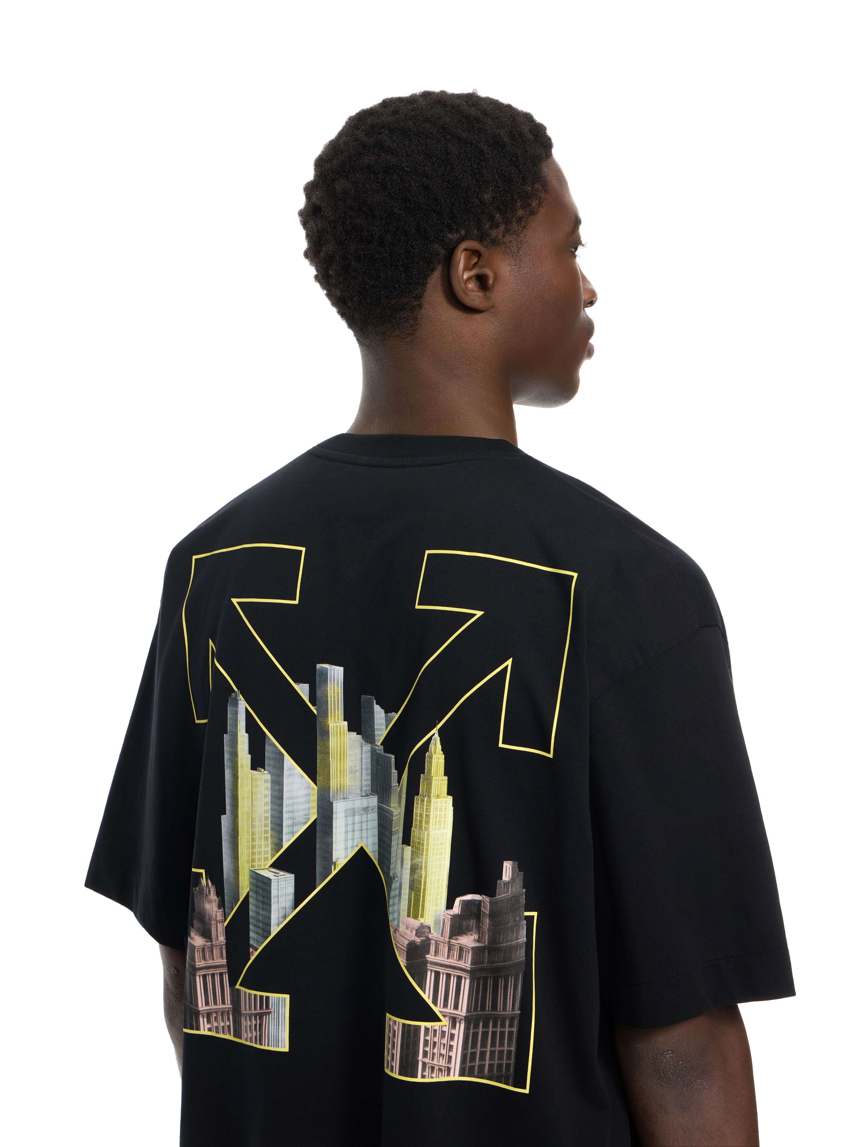 OFF WHITE Palace Arrow Skate T-shirt BLACK 44MAA120Z26J001