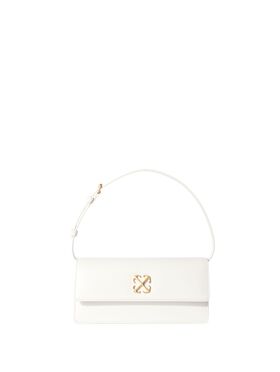 OFF WHITE Borsa A Spalla Jitney 1.0 BIANCO OWNN172C99LEA001