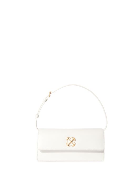 OFF WHITE Jitney 1.0 Shoulder Bag WHITE OWNN172C99LEA001