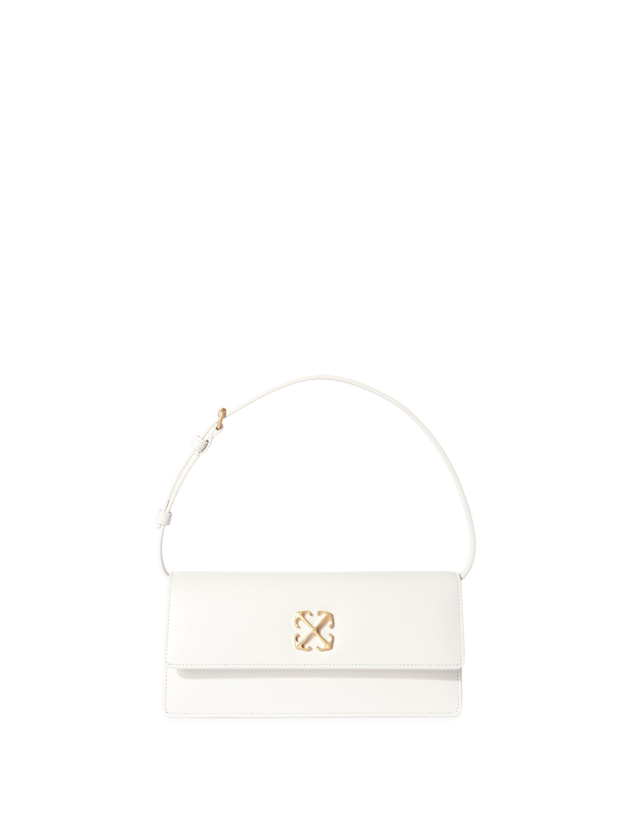 OFF WHITE Jitney 1.0 Shoulder Bag WHITE OWNN172C99LEA001