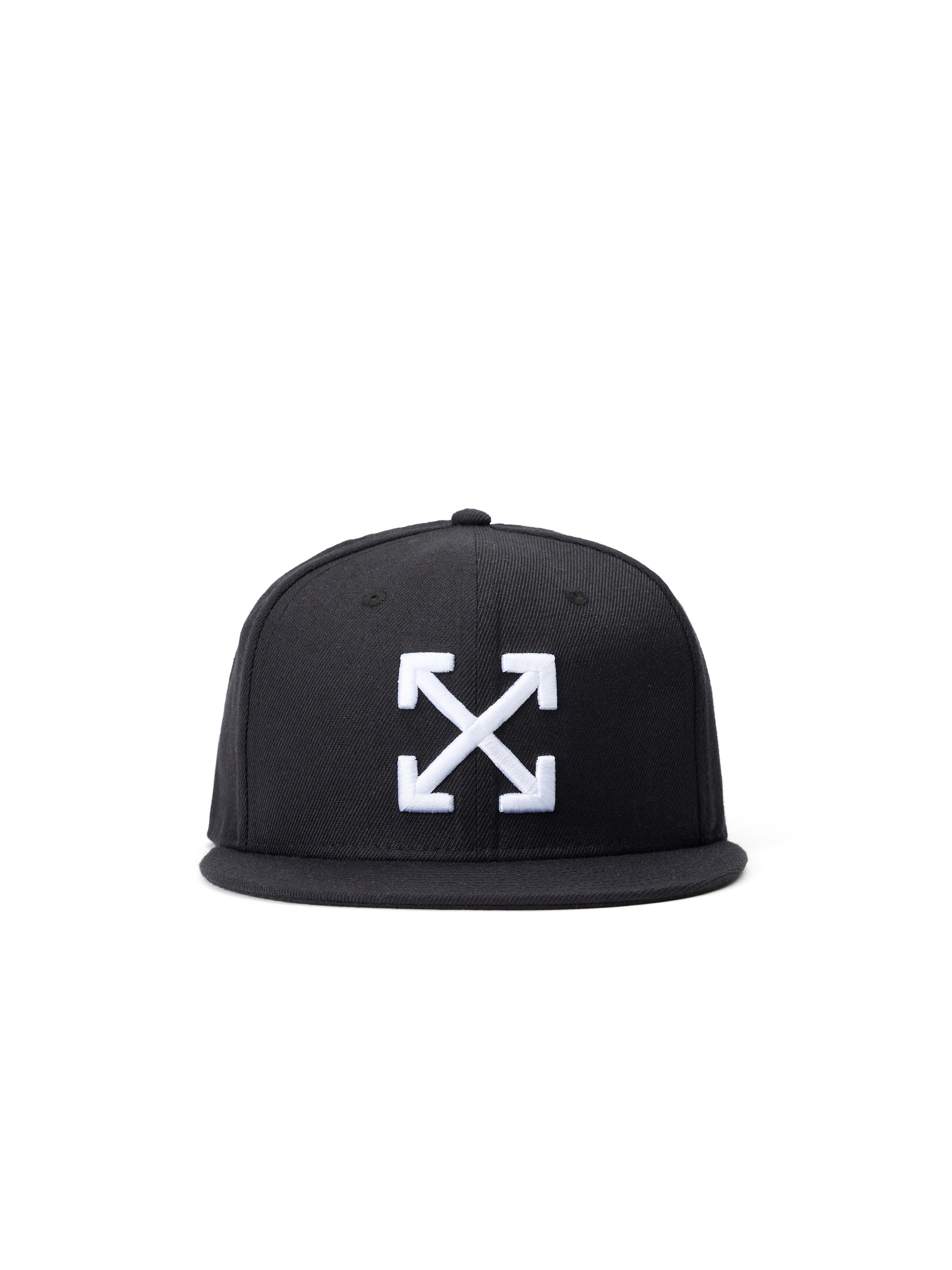 Arrows Flat Brim Cap OFF WHITE Arrows Flat Brim Cap BLACK OW7100215