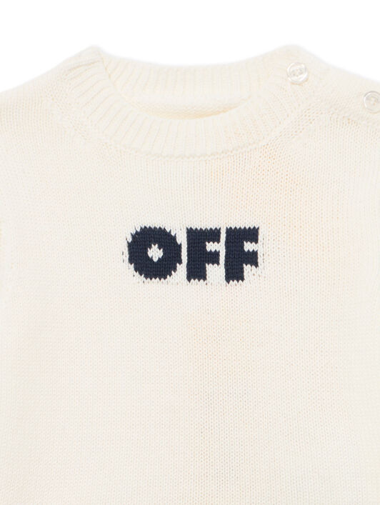 OFF WHITE Off Knit Set WHITE 44B2X004S26K001