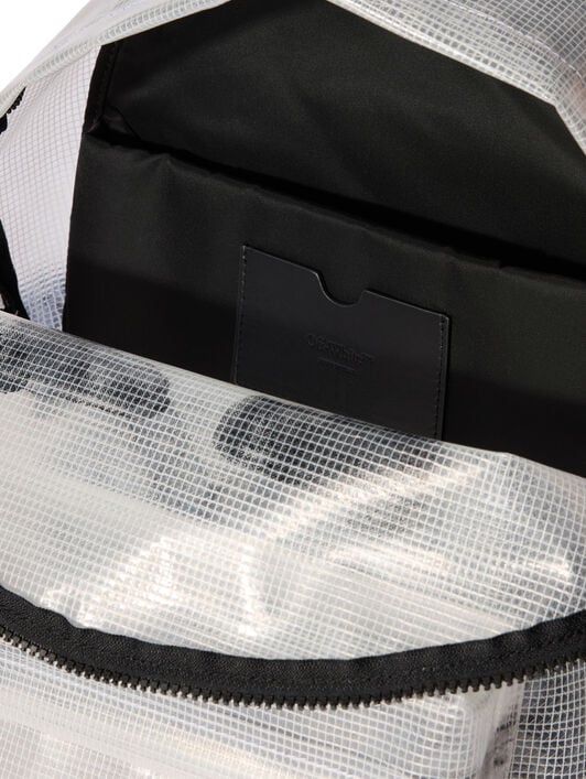 Heritage Ripstop Backpack OFF WHITE Heritage Ripstop Backpack TRANSPARENT - BLACK OMNB124C99FAB001