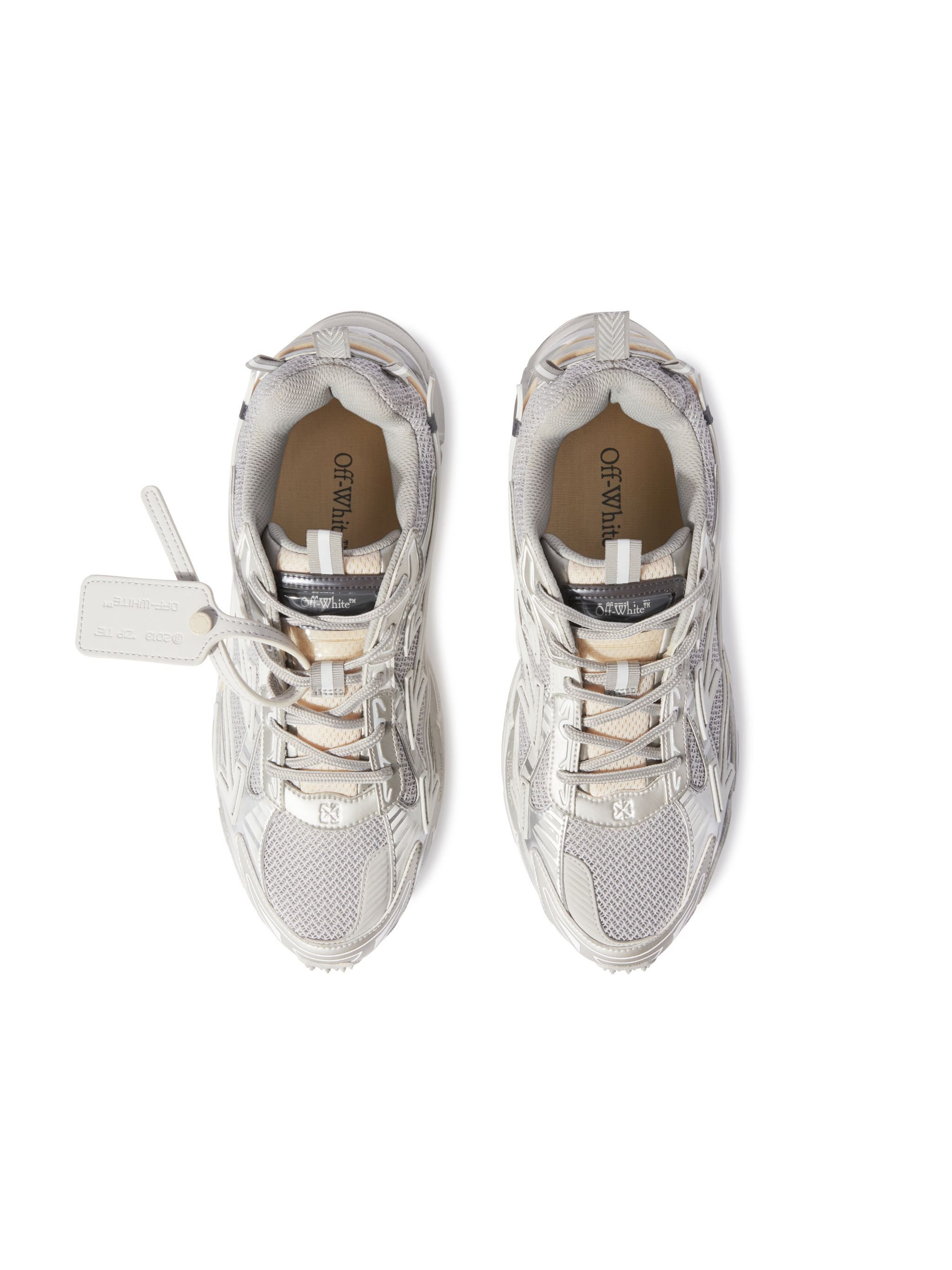 OFF WHITE Grau Be Right Back Sneaker GRAU OWIA289C99FAB001