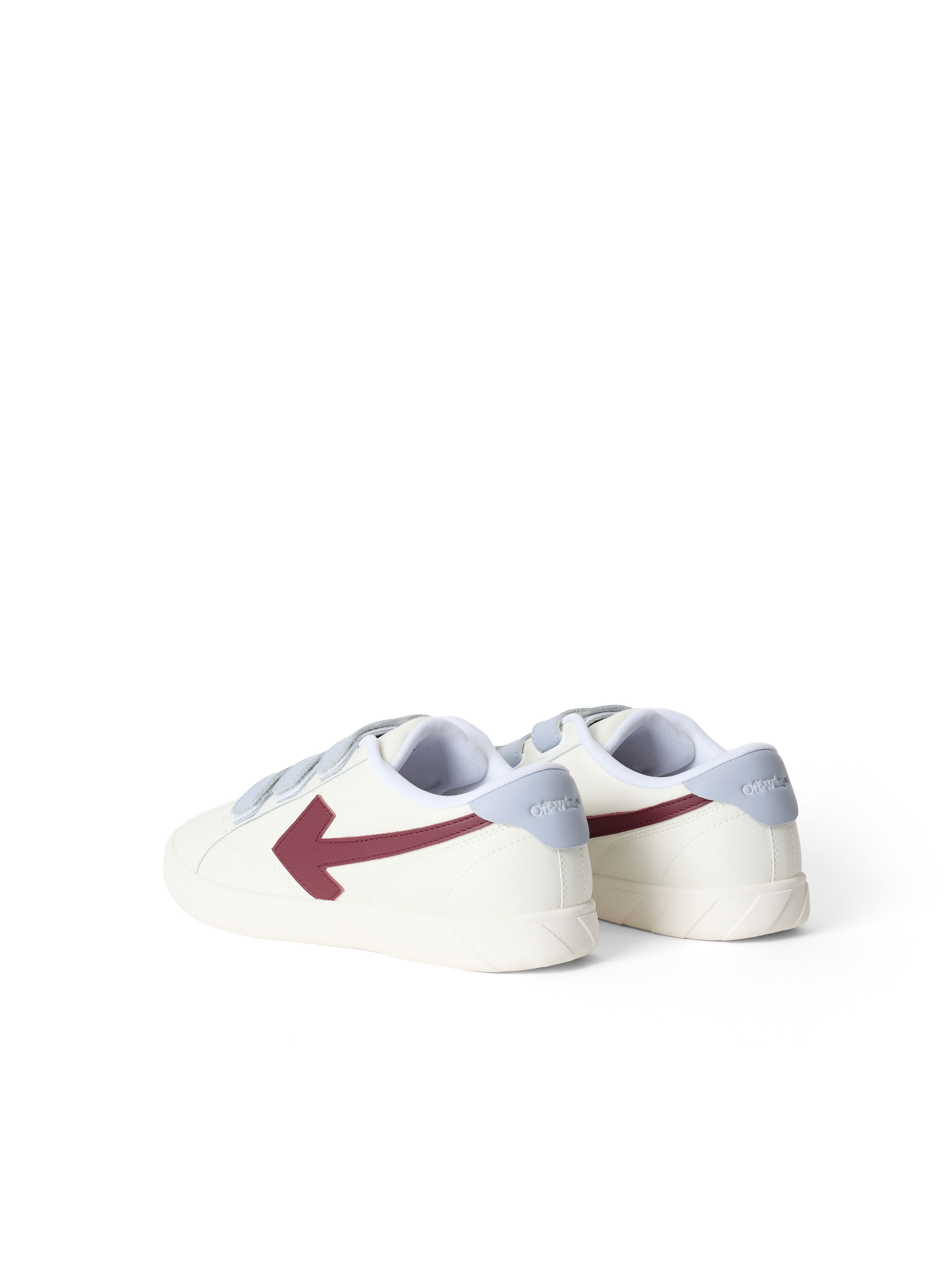 OFF WHITE End Of Play Strap Sneakers WHITE/DARK BROWN OF06430201