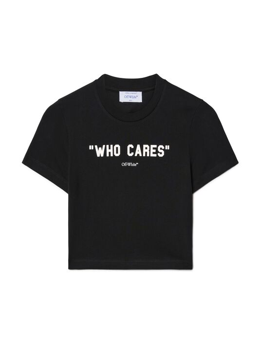 OFF WHITE Who Cares 90S Fit BLACK OWAA133S25JER001