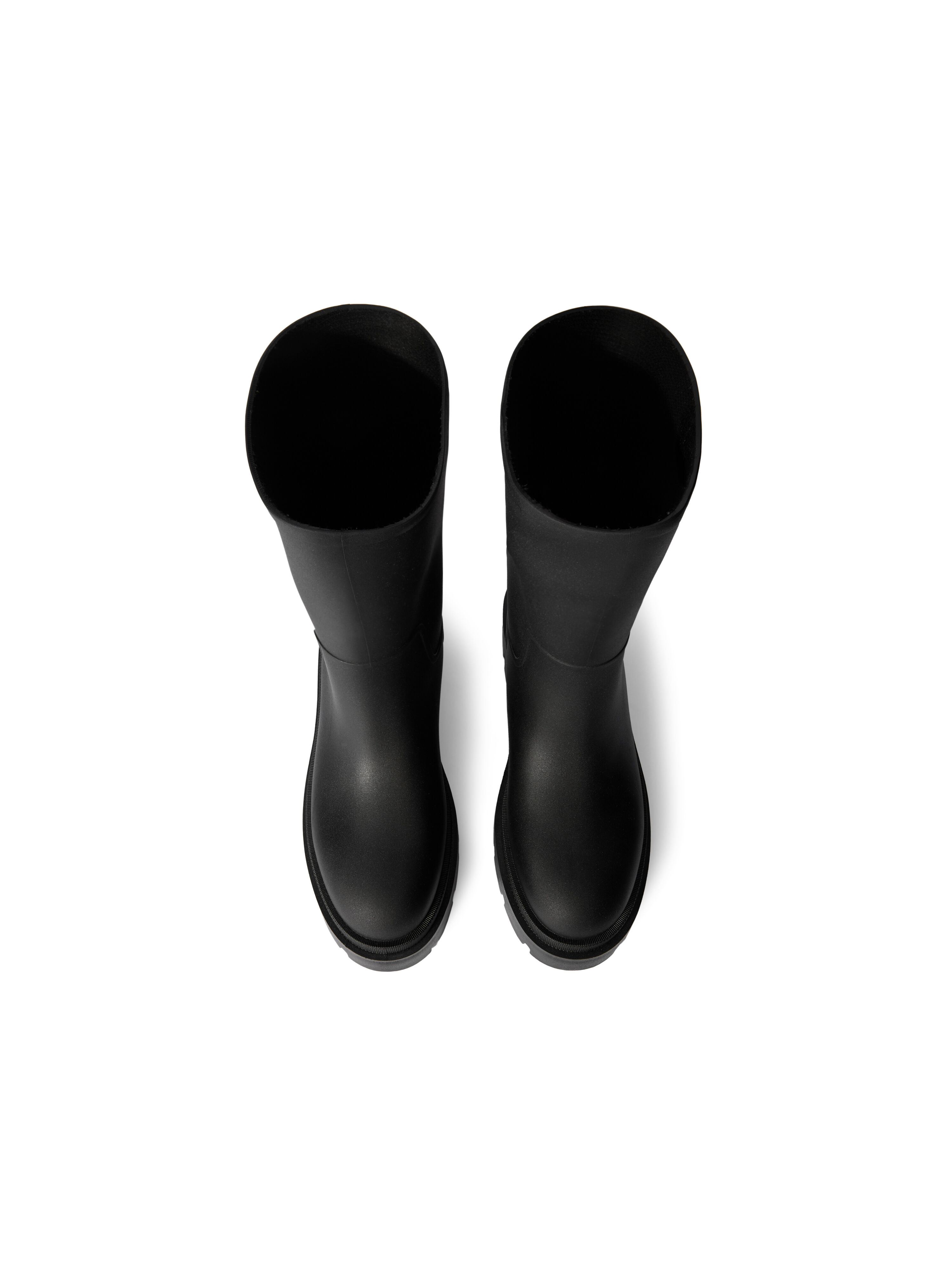 OFF WHITE Reboot Rainy Days Boots BLACK - WHITE OMIE00BC99MAT001