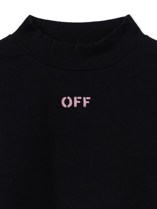 OFF WHITE Second Skin Off Stamp Long Sleeve T-Shirt BLACK 44GAB00AF26J001