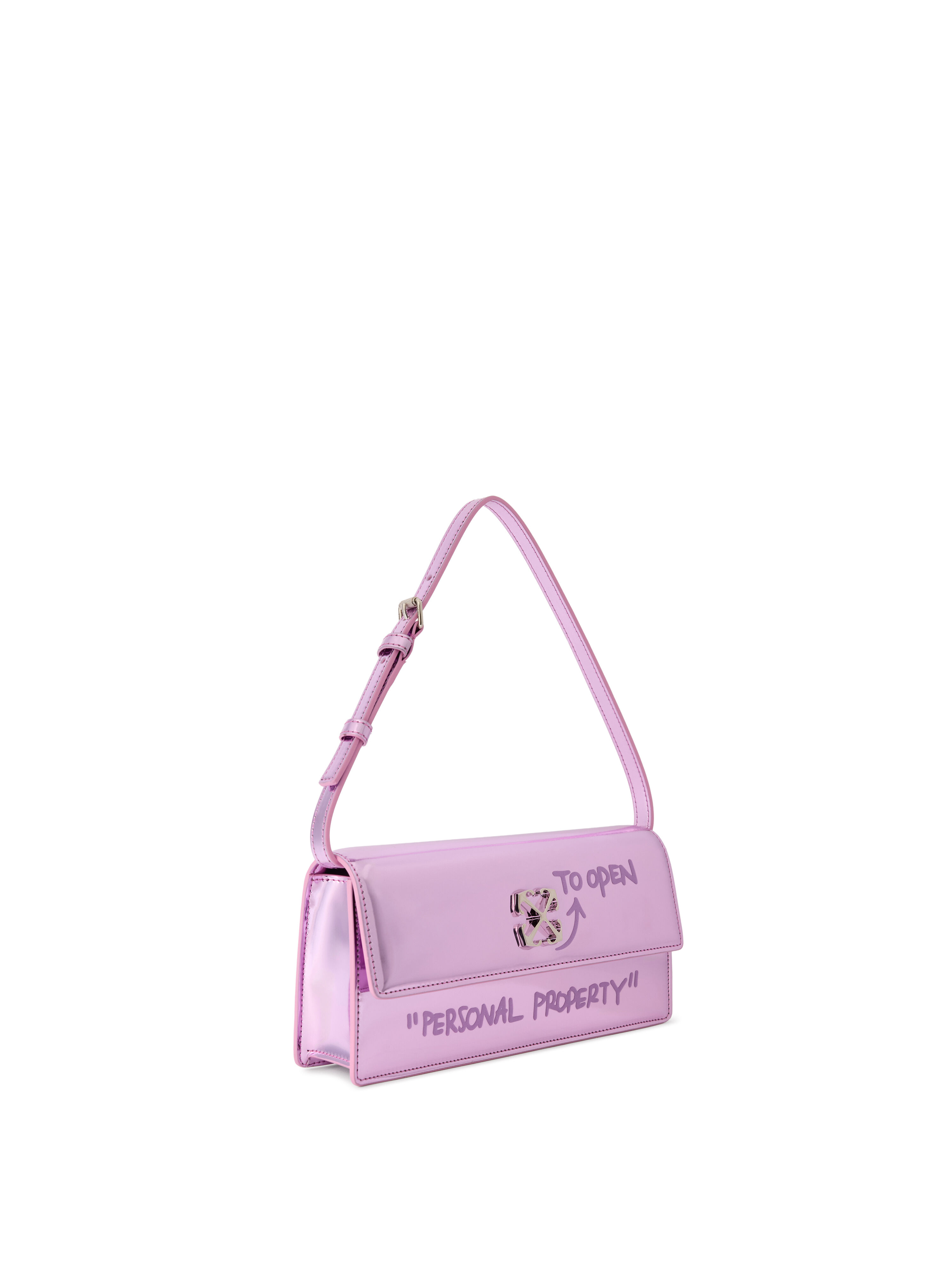 OFF WHITE Jitney 1.0 Shoulder Bag FUCHSIA - FUCHSIA OWNN172F25FAB002