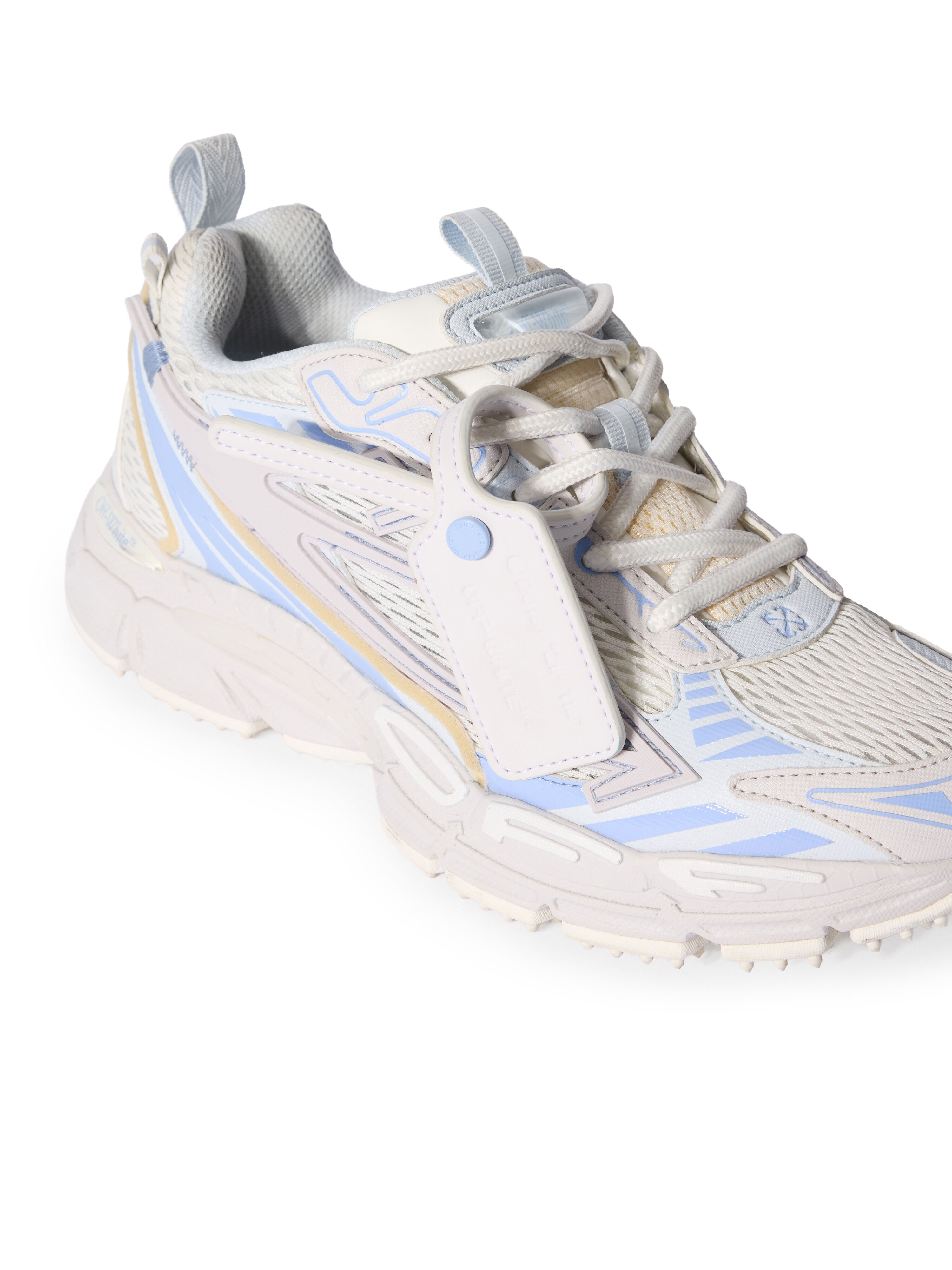 OFF WHITE Be Right Back Sneakers OPTICAL WHITE - LIGHT GREY OWIA289F25FAB001