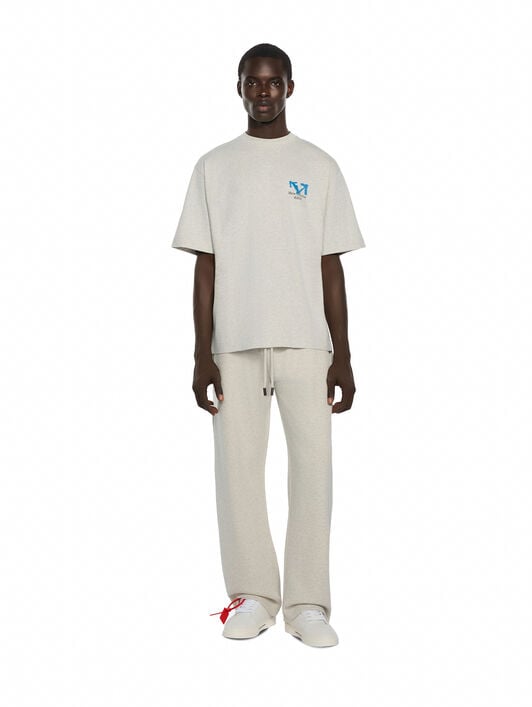 Half Arrow Sweatpants OFF WHITE Half Arrow Sweatpants GREY MELANGE 44MCH05AF26F003