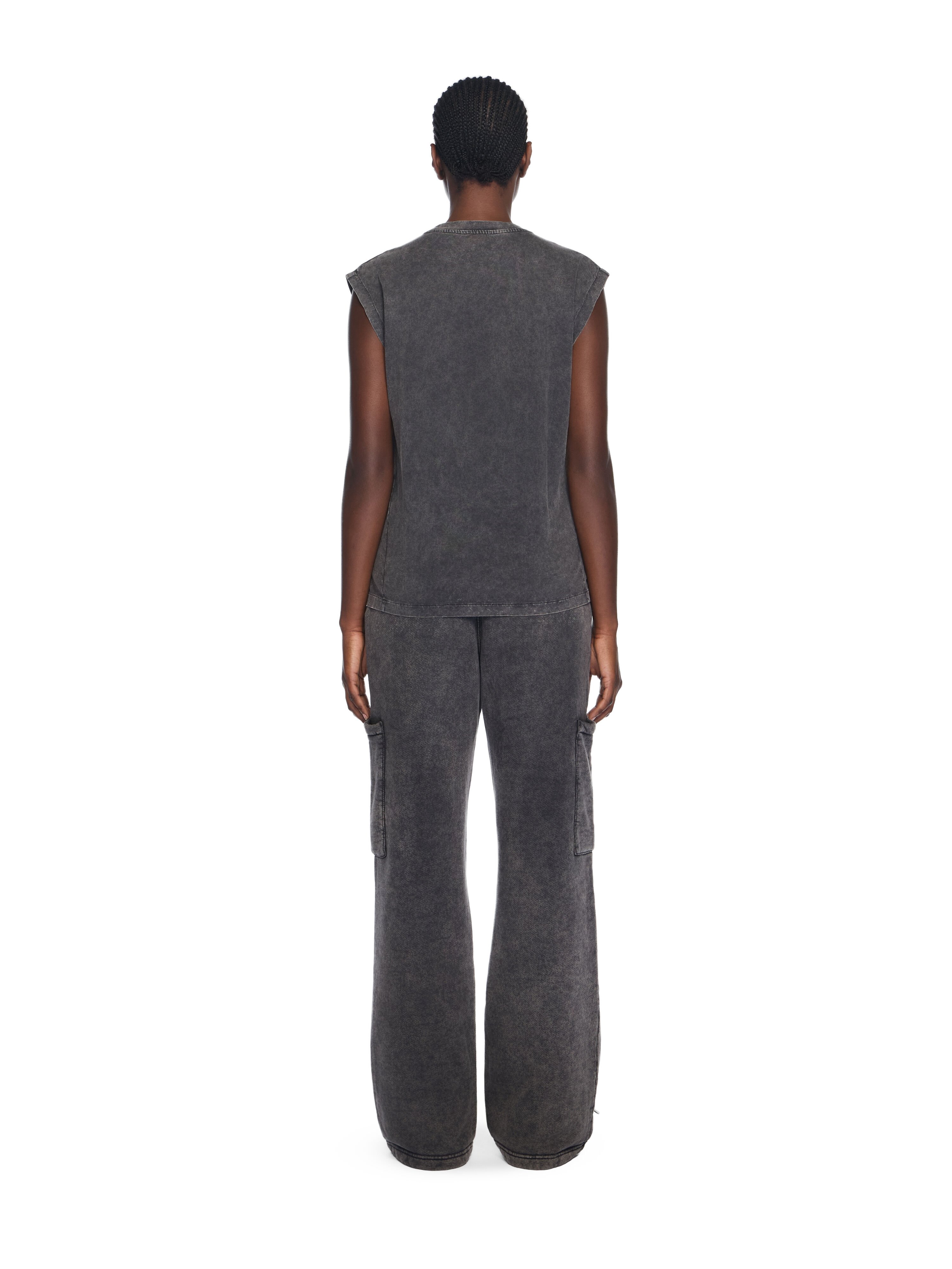 Landscape Arrow Tank Top OFF WHITE Landscape Arrow Tank Top MARBLE BLACK-WHITE OWAC018F25JER002