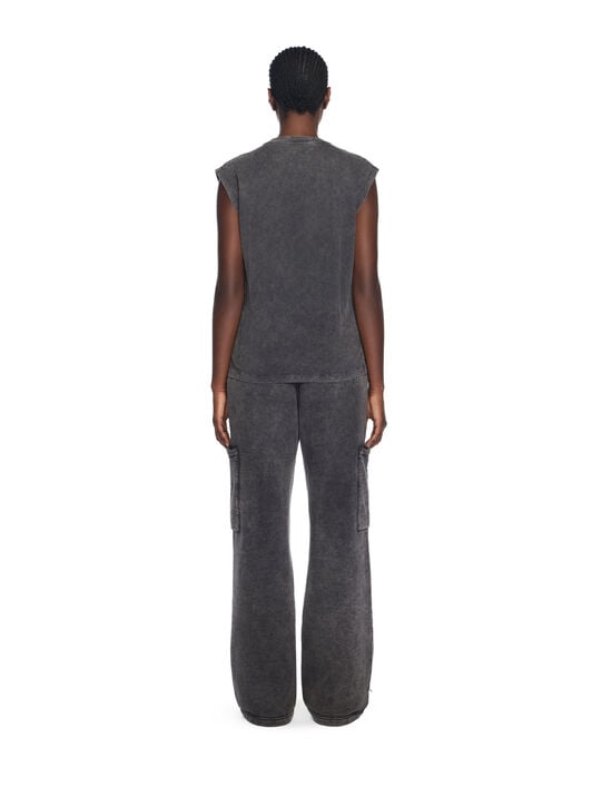 Landscape Arrow Tank Top OFF WHITE Landscape Arrow Tank Top MARBLE BLACK-WHITE OWAC018F25JER002