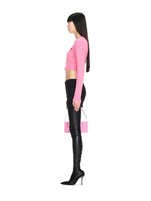 CROPPED WENDE-CARDIGAN OFF WHITE CROPPED WENDE-CARDIGAN ROSA OWHB048F24KNI001