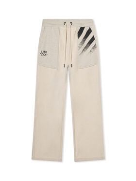 LAB L/AB Reverse Fleece Sweatpants OATMEAL HEATHER 44LABF26B073
