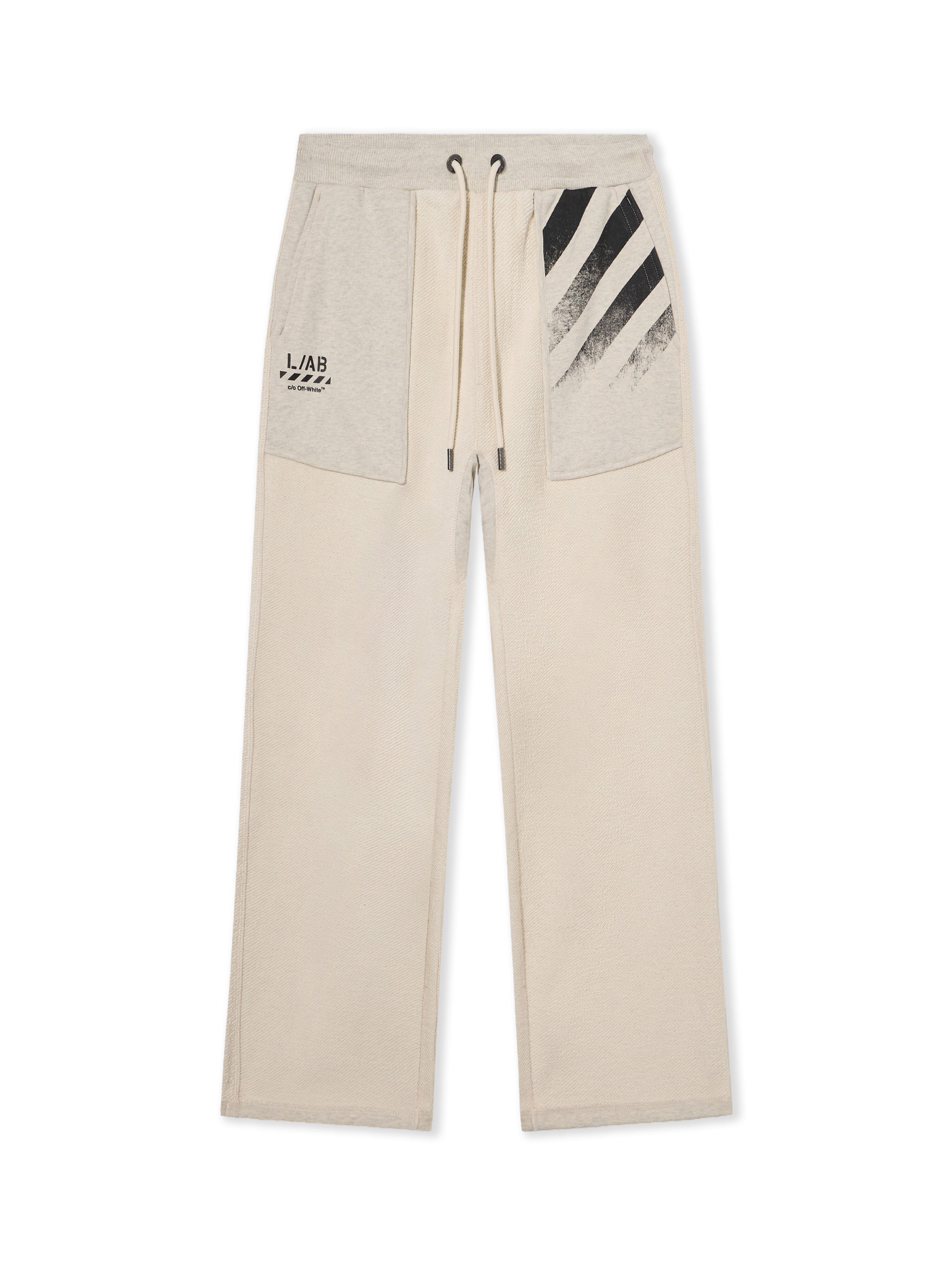 L/AB Reverse Fleece Sweatpants LAB L/AB Reverse Fleece Sweatpants OATMEAL HEATHER 44LABF26B073