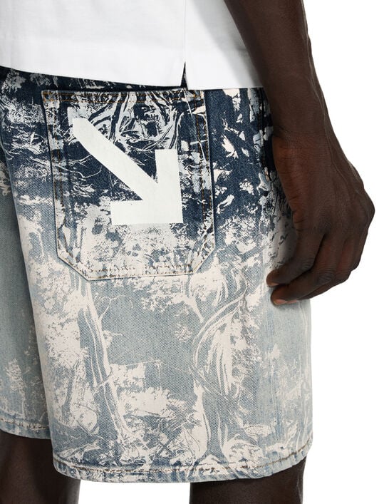 City Nature Denim Shorts OFF WHITE City Nature Denim Shorts OMBRE BLEACH BLUE 44MYC02CF26D002