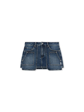 LAB L/AB Cargo Denim Skirt Nolita LABF263FS00002M