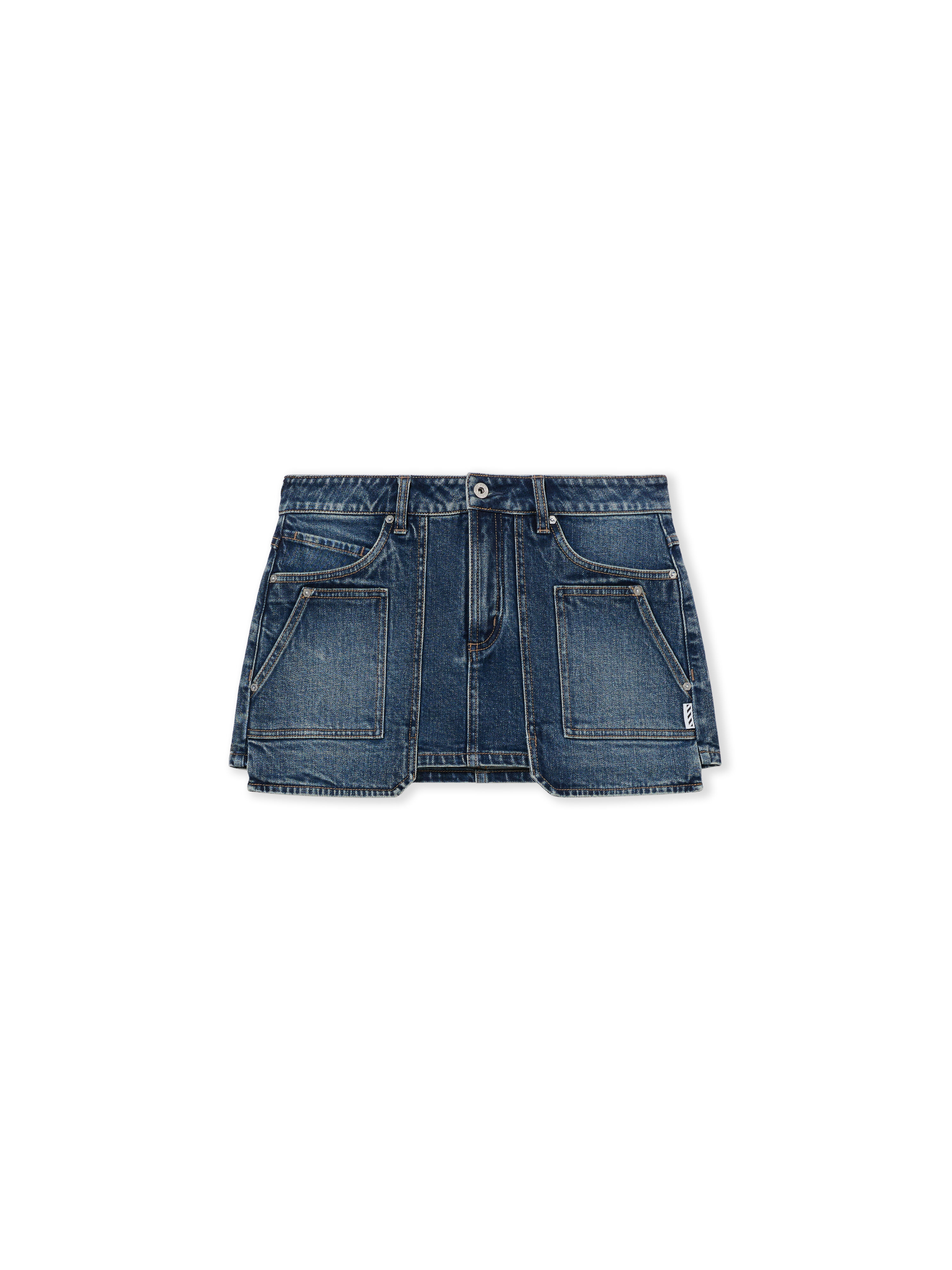 LAB L/AB Cargo Denim Skirt Nolita LABF263FS00002M