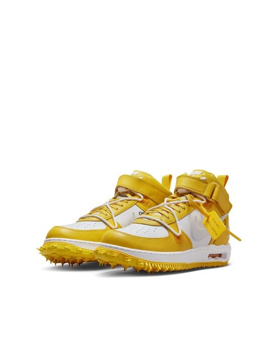 Sneakers Nike AF1 Mid Varsity Maize c/o Off-White™️ Weiß/Gelb OFF WHITE Sneakers Nike AF1 Mid Varsity Maize c/o Off-White™️ Weiß/Gelb GELB OMIA294G23LEA001