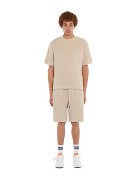 OFF WHITE Off Arrow Terry Skate T-Shirt SILVER LINING 44OWOS26T081
