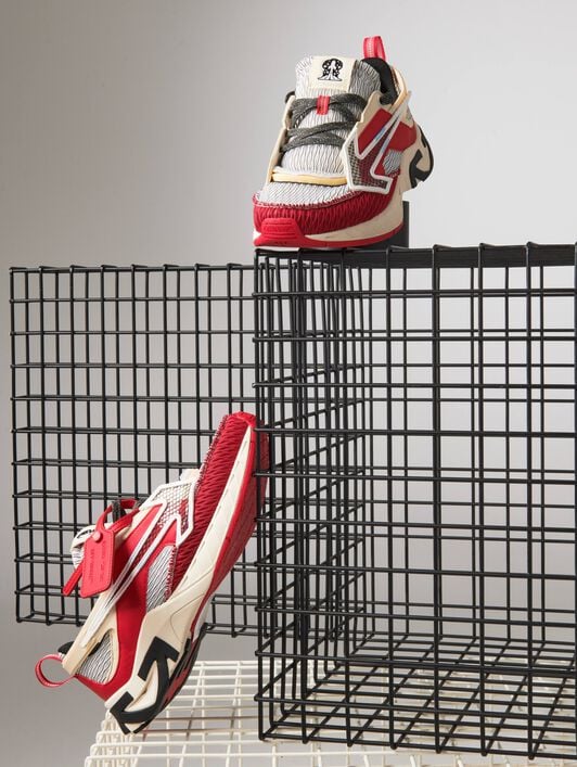 OFF WHITE Space Memo Sneakers RED/BLACK OF05804609