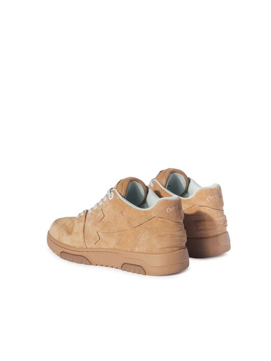 Camel Suede Out Of Office OFF WHITE Camel Suede Out Of Office BROWN OMIA189F24LEA00A