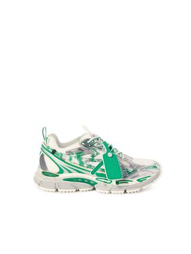 OFF WHITE Silver/Turquoise Be Right Back BLACK OWIA288C99FAB001
