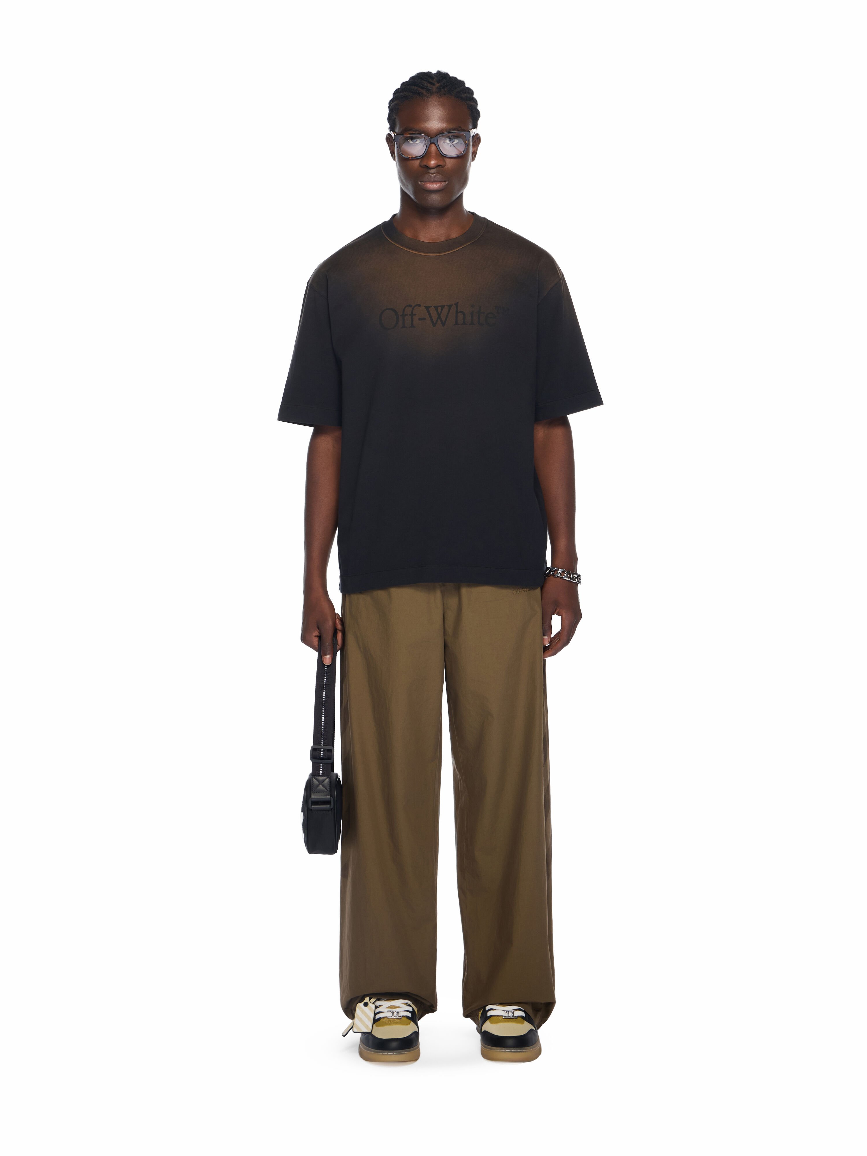 Laundry Skate Logo Tee OFF WHITE Laundry Skate Logo Tee DIRTY BLACK - DIRTY BLACK OMAA120F25JER00X