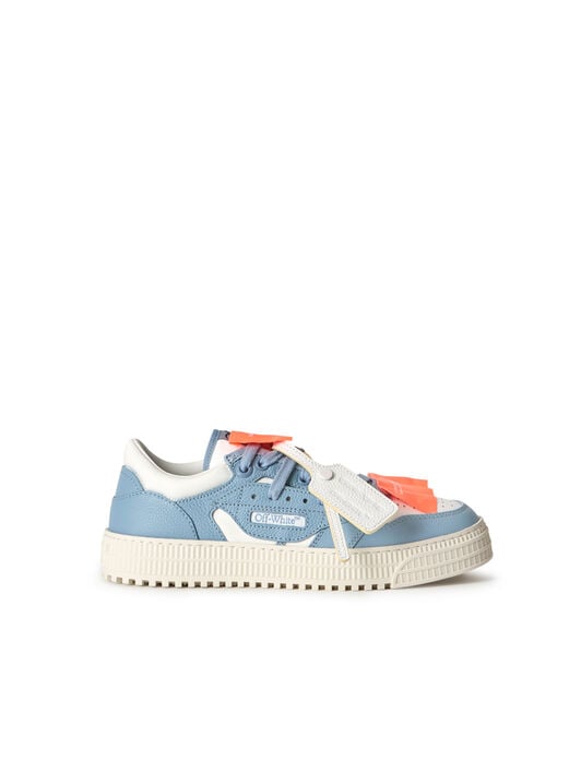 OFF WHITE Low Top 3.0 Off Court Sneakers WHITE - VINTAGE BLUE OWIA28ES26LEA001