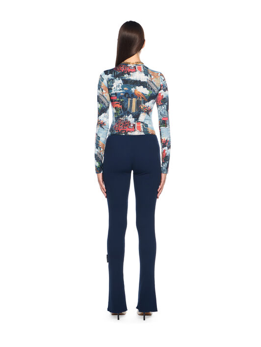 Heavy Jersey Slim Pants OFF WHITE Heavy Jersey Slim Pants BLUE IRIS- NO COLOR OWCA18VF25JER001