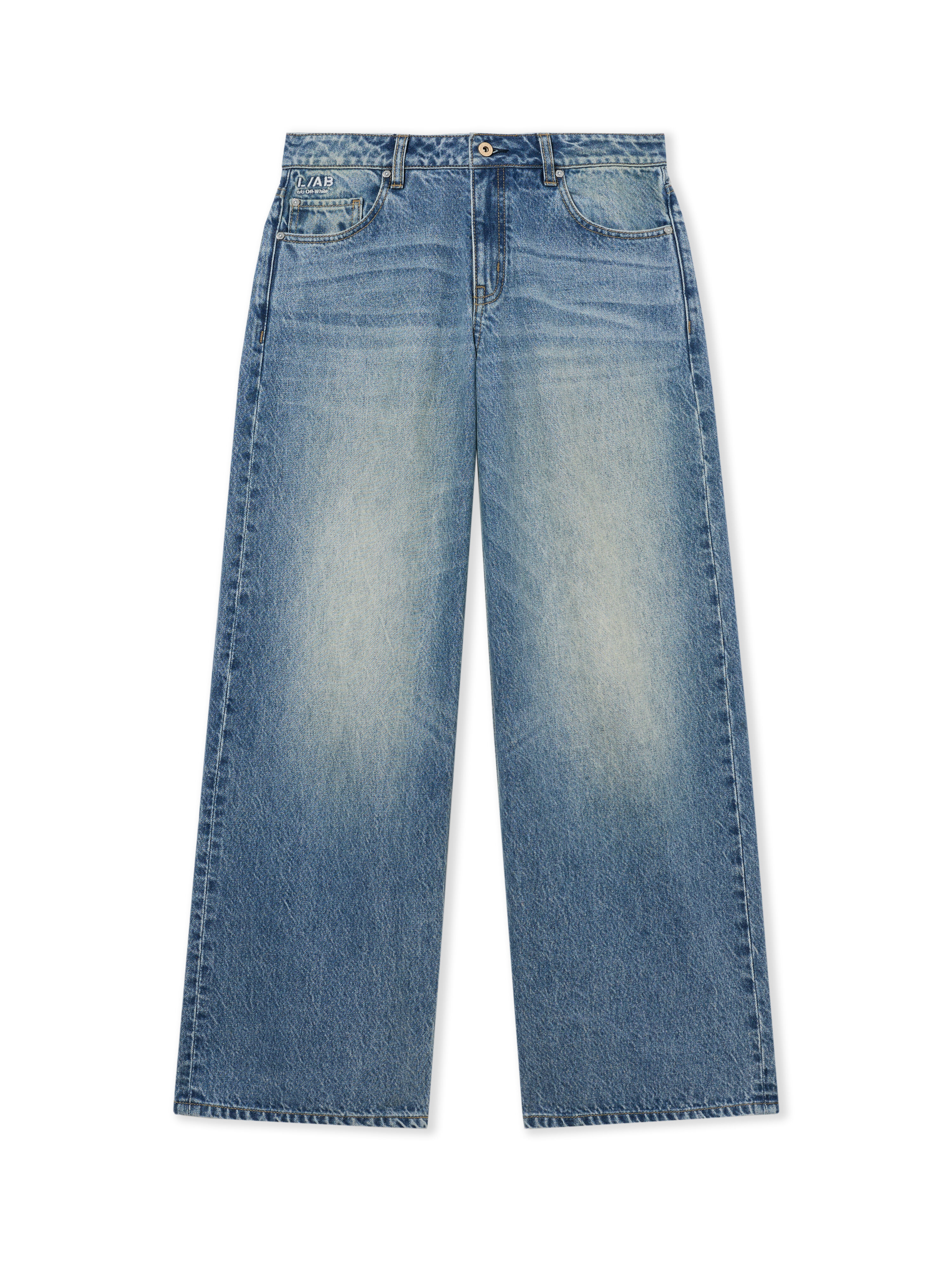 LAB L/AB Low Rise Extreme Baggy Jeans New York LABF263FM00021M