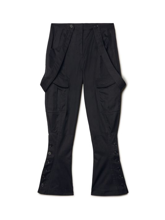 OFF WHITE Co Straps Cargo Pants BLACK OWCF01AW24FAB001
