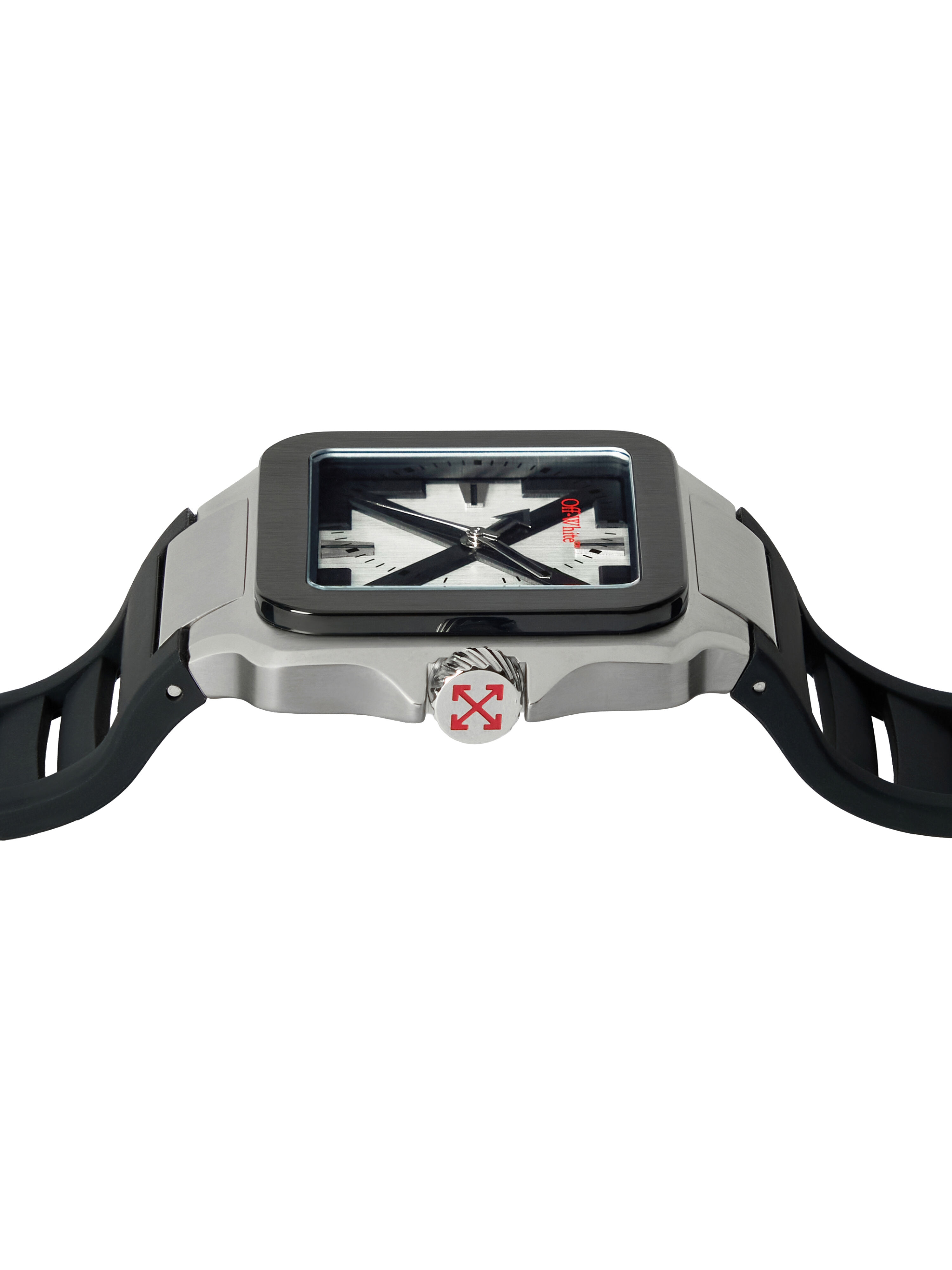 "Proto Layer" Watch OFF WHITE "Proto Layer" Watch Two Tone Silver & Black OW1G009P