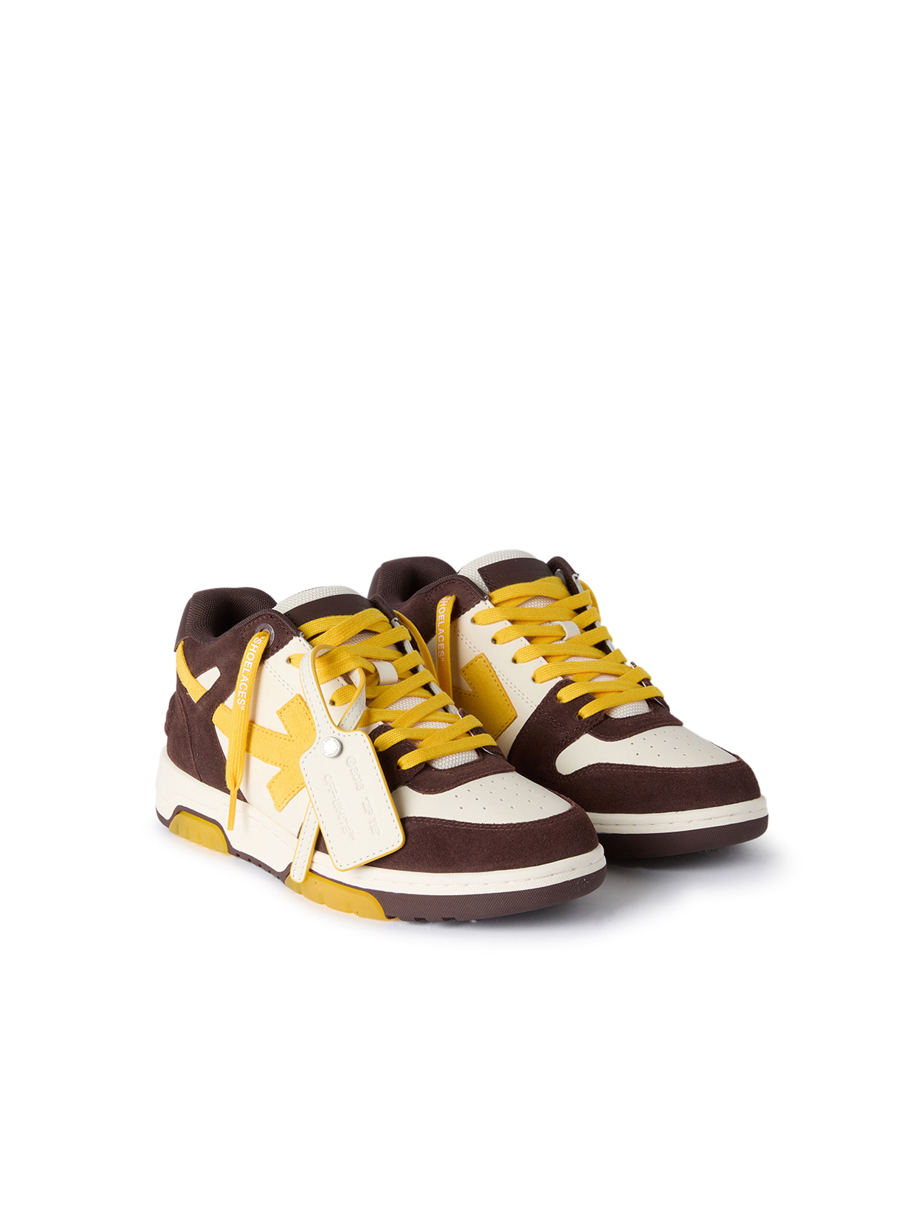 Out Of Office Sneakers OFF WHITE Out Of Office Sneakers DARK BROWN/ORANGE OF05730210