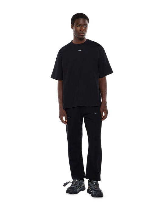 Stencil Arrow Sweatpants OFF WHITE Stencil Arrow Sweatpants BLACK - CLOUDY OMCH057F25FLE003