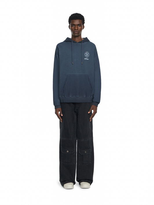 Offline Half Arrow Skate Hoodie OFF WHITE Offline Half Arrow Skate Hoodie CLOUD BLU GRAPHITE 44MBB085F26F00W
